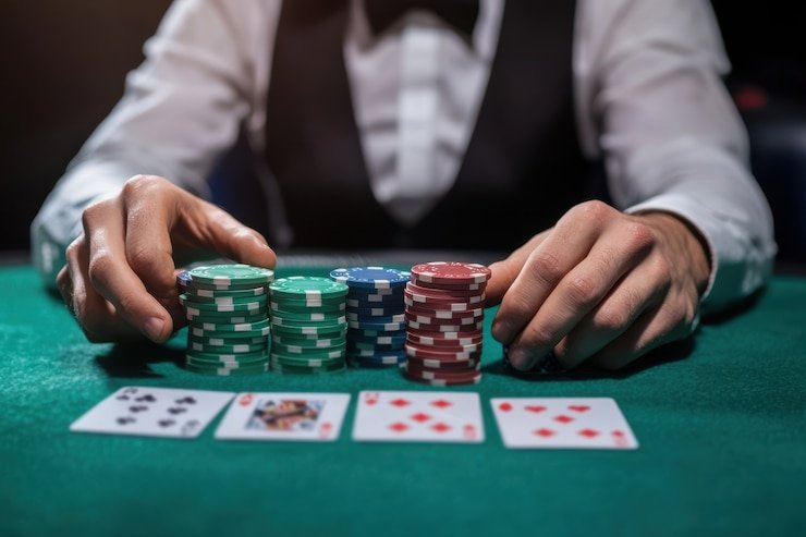 Studio live dealer hujantogel Number Table dengan perangkat pengundian angka profesional